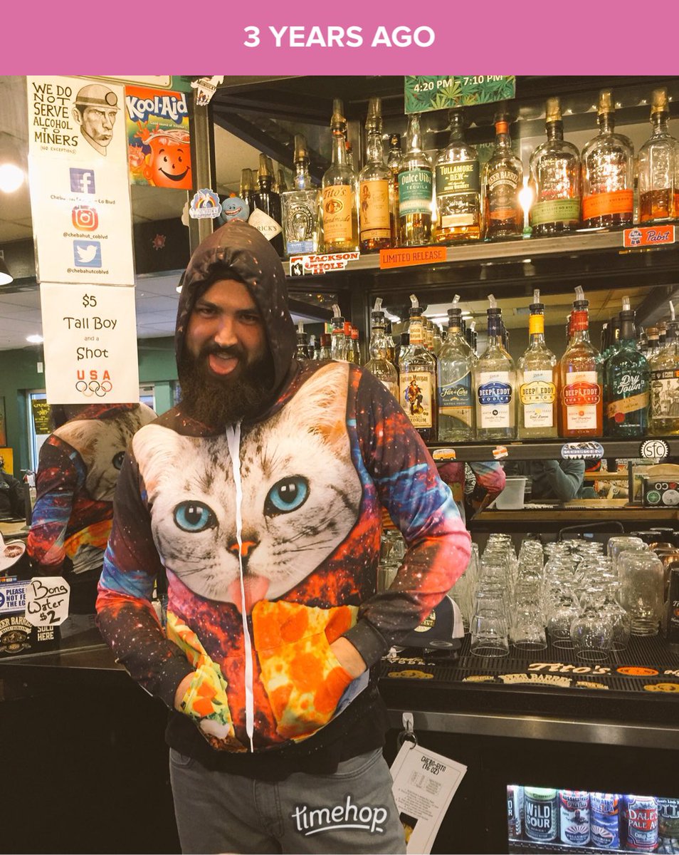 Throwback to when Chase Money was bartender 🍻