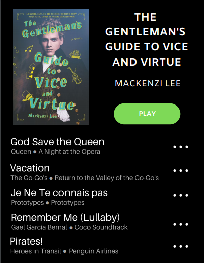 JMBteaches's tweet photo. The first assignment is intended for students to create a playlist to accompany their book, explaining the reasoning behind each song. The look is meant to evoke Spotify, and sometimes students will make an actual playlist they'll share with me! https://t.co/s7WhmtfH1u https://t.co/X82tBDnLh4
