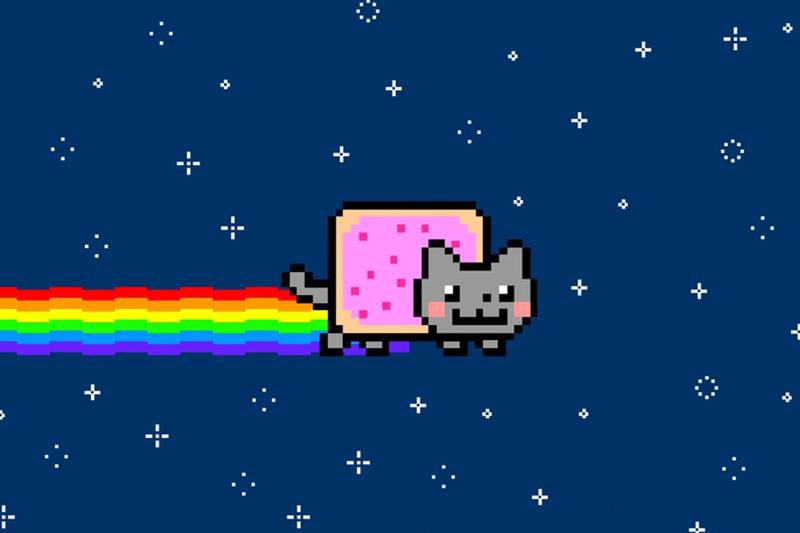 JohnPompliano's tweet photo. A Nyan Cat NFT, a non-fungible token, sold yesterday at auction for 300 Ethereum or ~$560,000 USD.

The price for this digital art nearly tripled in the last 30 minutes of the sale. https://t.co/ixQPSHInTl