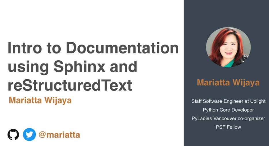See you all tonight at <a href="/pyninsula/">Pyninsula</a> 7:30 PM Pacific!

🎙💁🏻‍♀️ I'll be presenting a brand new talk: Intro to Documentation using Sphinx and reStructuredText.

Click the link and set a reminder! I'll be around for Q&amp;A.