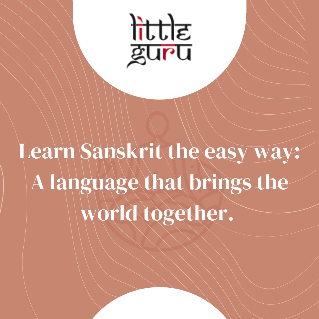 Game on with Little Guru! Learn Sanskrit the easy way. #DidYouKnow #LearningSanskrit #LittleG