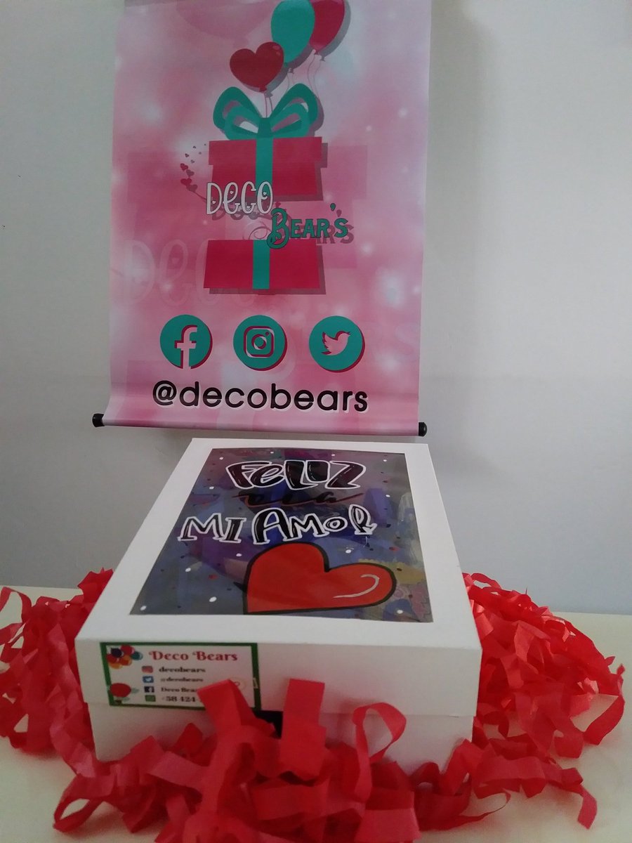 DecoBears's tweet photo. Feliz día mi amor ❤😍
•
•
•
Para ti las mejores creaciones al momento de expresar tu amor
•
#DecoBears #DecoAdri #HechoAMano #HechoConAmor #CajasSorpresa #CajaPersonalizada #Acetato #SanCristóbal #Táchira https://t.co/L9VWDCQn8Z