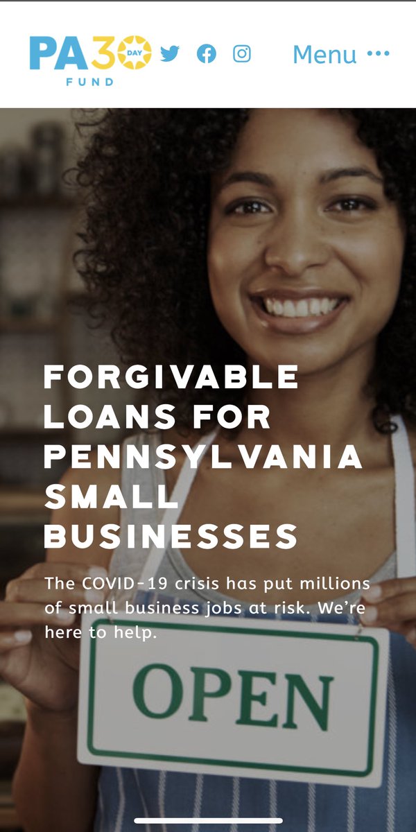 We secured our funding and are very happy about it.  There are still more funds available for Clarion County businesses! pa30dayfund.com thank you <a href="/PA30DayFund/">PA30DayFund</a>