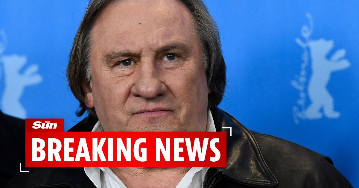 Actor Gerard Depardieu charged with raping actress