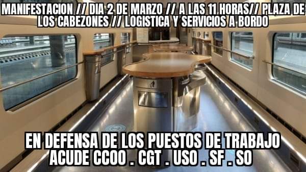 oscaryjp_hs's tweet photo. No pueden olvidarnos #tripulantesenerte @abalosmeco @renfe @mitmagob @M_Presidencia @sanchezcastejon @PabloIglesias No deben olvidarnos, es inmoral https://t.co/Y8blmGmAZK