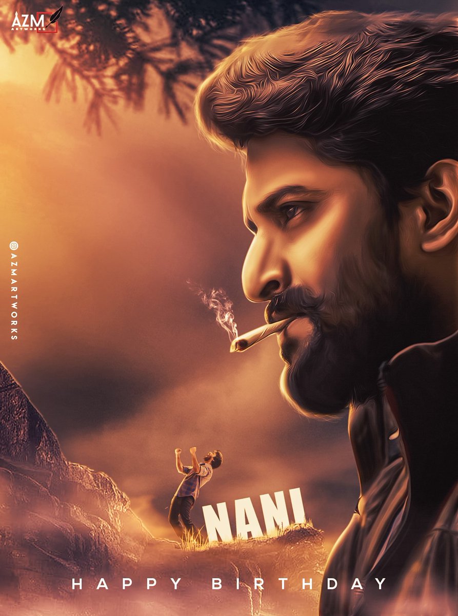 azmartworks's tweet photo. Birthday CDP of @NameisNani 
Design : @azmartworks
@TrendsforNani
#HappyBirthdayNani #TuckJagadish #Nani https://t.co/dlvaPx7tcb