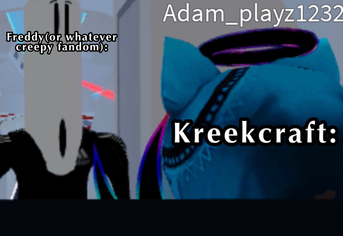 TotallyNotNliko's tweet photo. When @KreekCraft gets jumpscared: https://t.co/a9F0X6w8uu