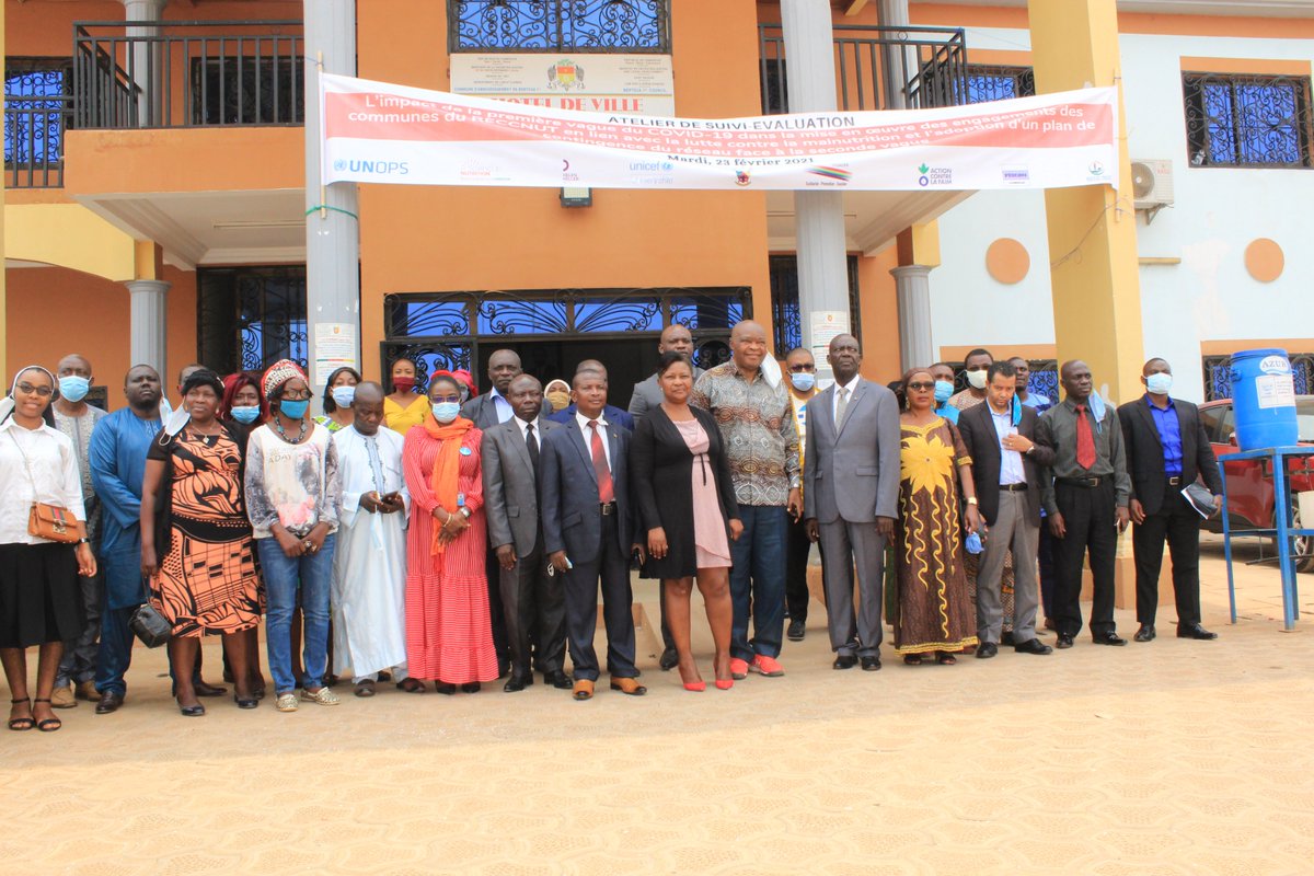 Local councils' Network for #Nutrition in 🇨🇲 (abbreviated  in FR #RECCNUT) today, restrategise activities to fight malnutrition amidst #COVID19 following M&amp;E workshop of 2020 commitments. <a href="/SUNCSN/">SUN Civil Society</a> <a href="/SUN_Movement/">Scaling Up Nutrition (SUN) Movement</a> <a href="/UNOPS/">UNOPS</a> <a href="/HelenKellerIntl/">Helen Keller Intl</a> <a href="/ismaelteta/">Ismael Teta, PhD</a> <a href="/UNICEF/">UNICEF</a> <a href="/unicefcameroon/">UNICEF Cameroon</a>