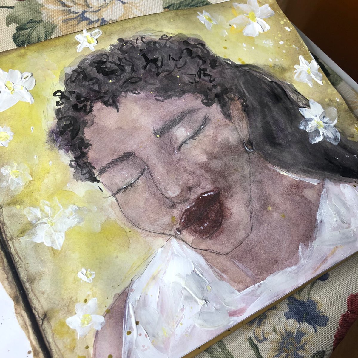 tuyenteee's tweet photo. #art #watercolor #sketch https://t.co/XOVcuLPNQ9