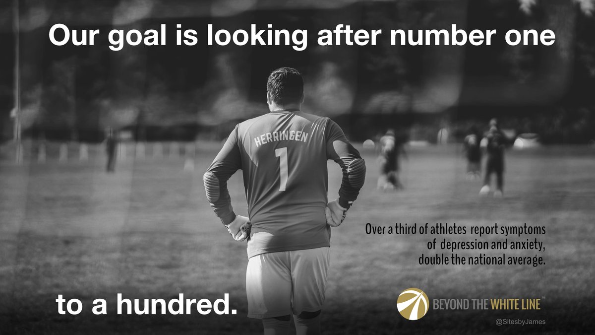 Copy_by_James's tweet photo. A poster for today's @OneMinuteBriefs in support of #BeyondTheWhiteLine, a not-for-profit seeking to effect lasting change within the professional sports industry for both athletes and stakeholders. #copywriting @BeyondTWL https://t.co/qy3t7M59o8
