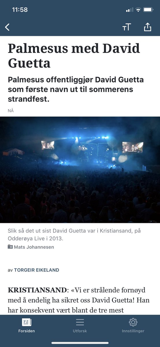 Jeg skal spise miksebordet til David Guetta hvis Palmesus blir arrangert på vanlig vis.