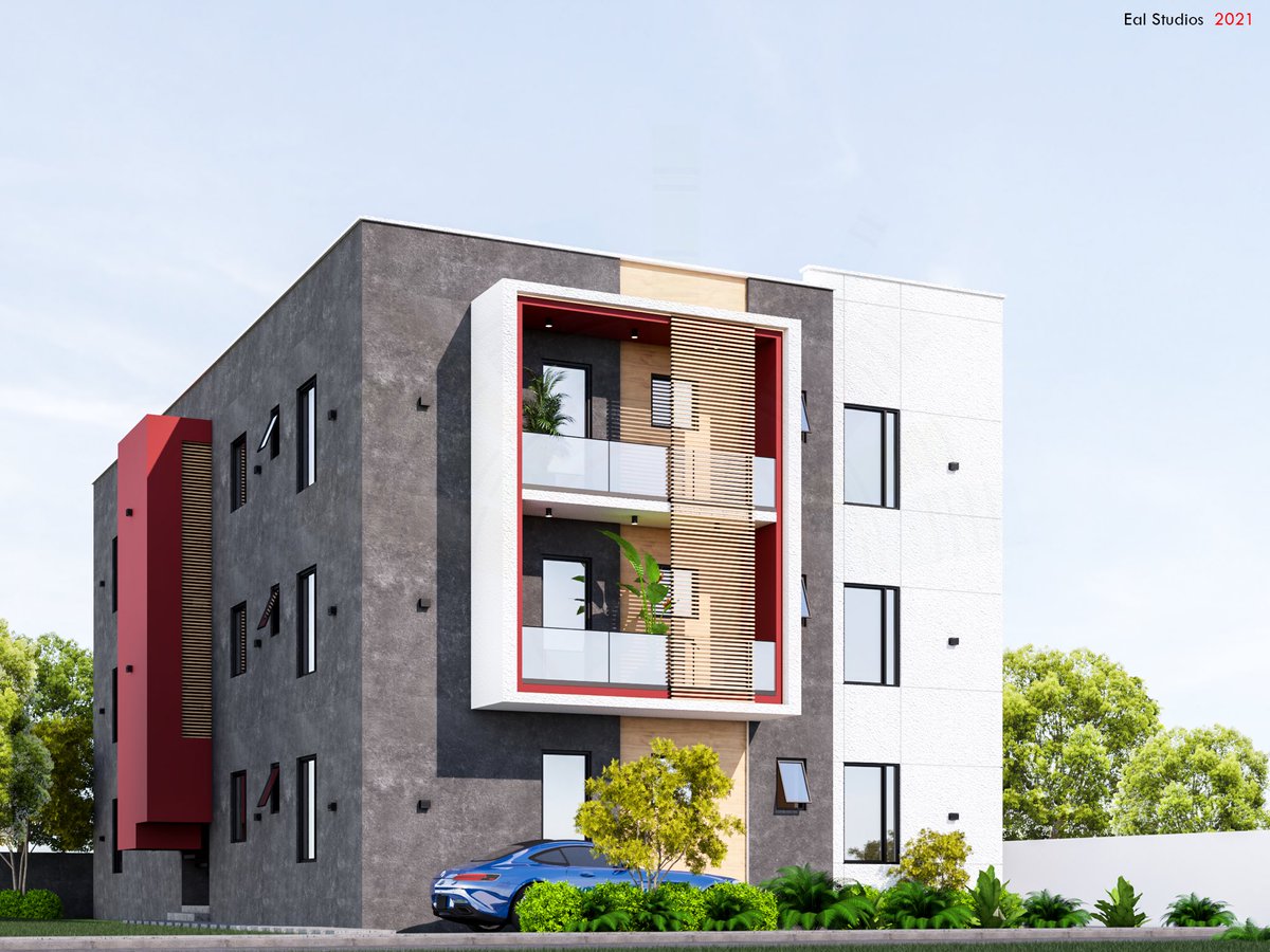 ealstudia's tweet photo. 6 units of 2-bedroom flat apartments. Designed by yours truly 💯♥️

Up for rent soon at
Akala Express, Ibadan Oyo state. https://t.co/mZf2Y3uTFJ