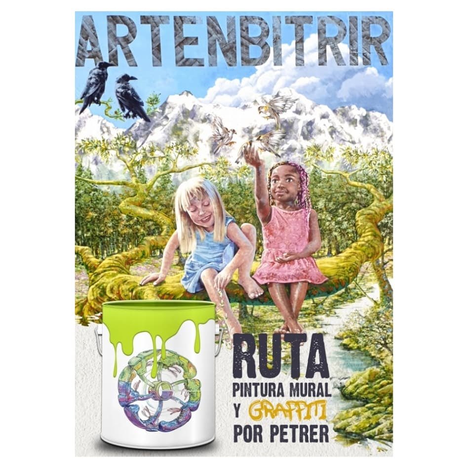 RUTA DE ARTE MURAL

En #artenbitrir2018 dimos un giro a cómo se percibía este arte de calle. La Pintura Mural y el Graffiti. Nos pusimos los guantes, y bajo la pregunta #quepintamos llenamos de color fachadas y plazas.
