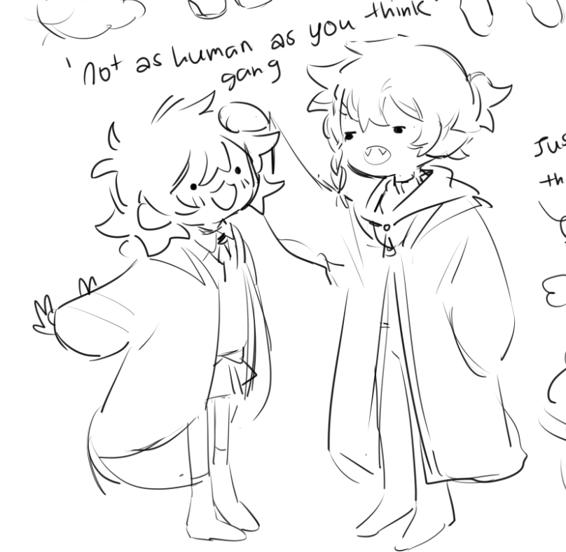 HOGWARTS SONA DOODLES!!! 