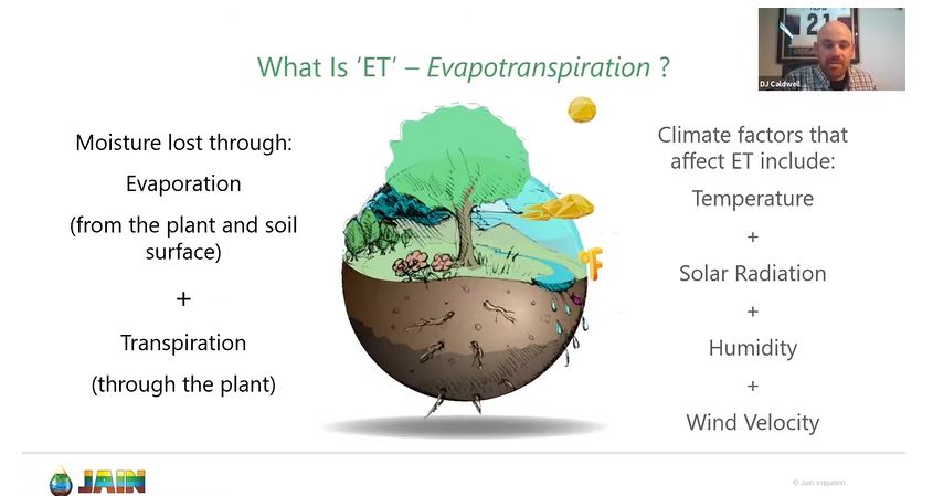 JainsUSA's tweet image. What is ET?
#smartcontroller #irrigation #watermanagement #ProGreenExpo2021 @ETwater @JainETwaterMTN