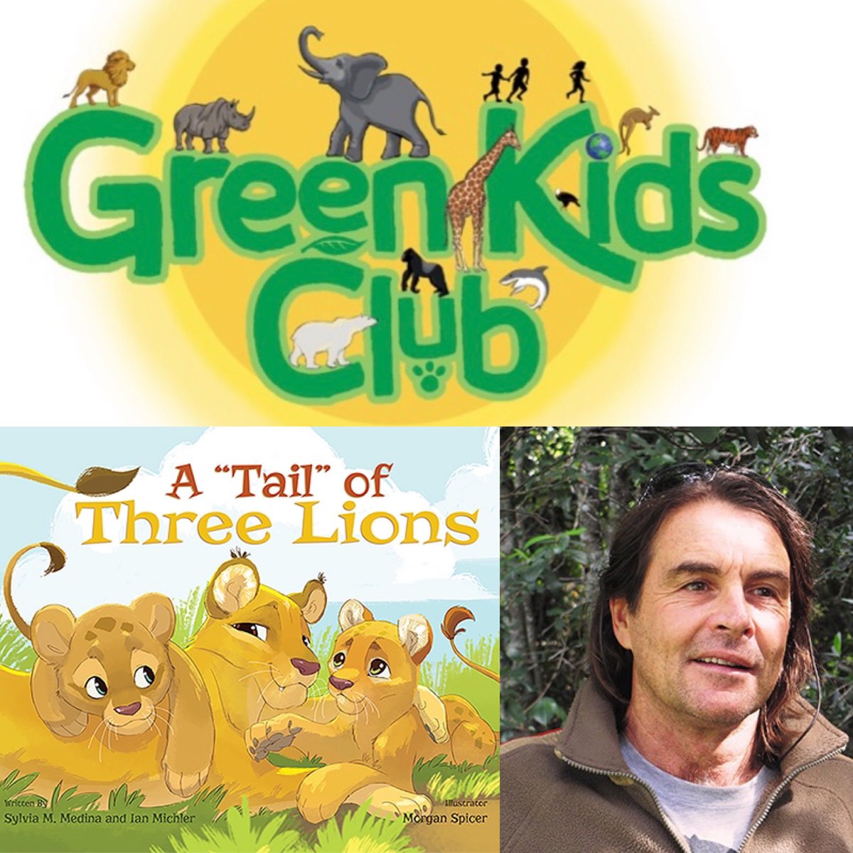 greenkidsclub's tweet photo. THURS 2/25 @ 11 am ET/18:00 SAST discussion/Q&amp;A with “A Tail of Three Lions” co-author Ian Michler of the award-winning documentary and related campaign @Blood_Lions ! REGISTER https://t.co/nAOsSgvD5q https://t.co/mI4CtptH6S