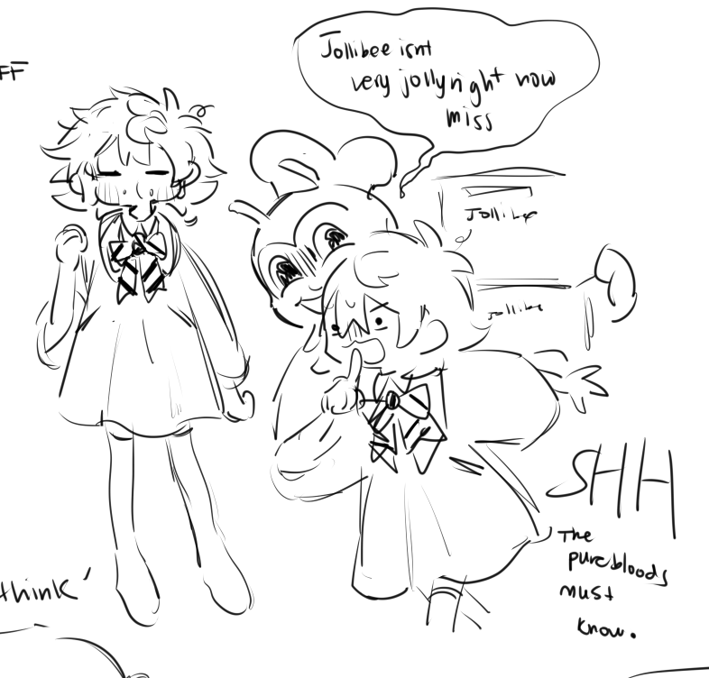 HOGWARTS SONA DOODLES!!! 