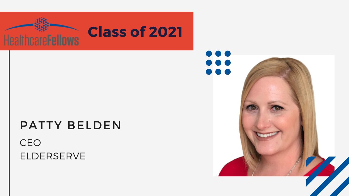 📢 Welcome to Patty Belden who joins the Healthcare Fellows Class of 2021 from  <a href="/ElderServeInc/">ElderServe Inc</a>  #HENFellows