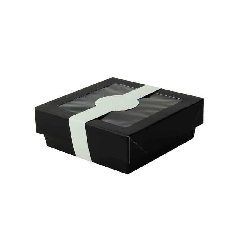 These simple self-adhering labels securely hold your food containers closed until ready for use. Works well with different sizes and shapes of containers. Also available in black and kraft. 
#togo #delivery #kloversales #restaurantsupplies