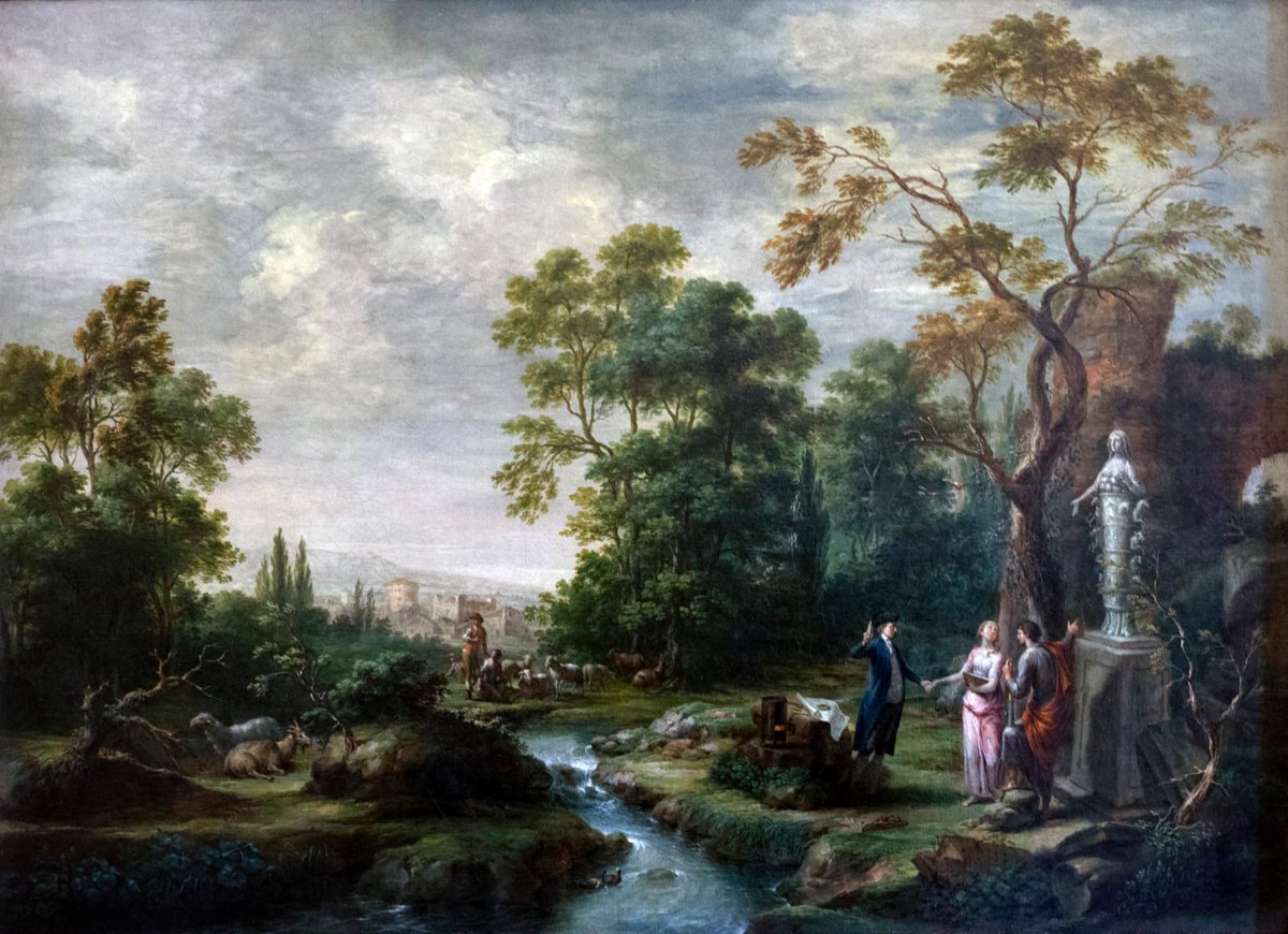 #DettagliReali: i celebri e inediti dipinti di Martin Knoller raffiguranti paesaggi boschivi con laghetti, tempietti, grotte, rovine e figure con chiari richiami al mondo classico sono disponibili solamente sulla piattaforma @googleartsculture.
🔗reggiadimonza.it