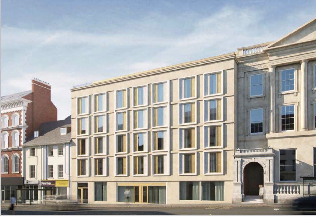 Plans have been submitted to #build over 200 student flats at the site of a large three-storey #Debenhams building in #Northampton