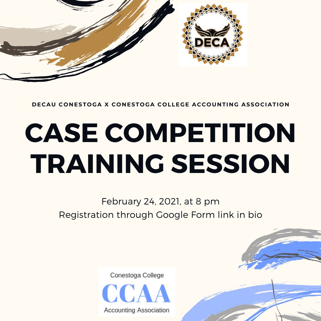 Conestoga College Accounting Association (ConestogaCAA) Twitter