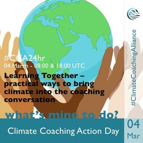ClimateCoaching's tweet photo. A dialogue about the practical ways in which we can bring the climate into our coaching with clients.  Join this event and find more inspiring #CCA24hr events on 4 March: https://t.co/oAfUjtaWhr https://t.co/3WRaMEHRKy