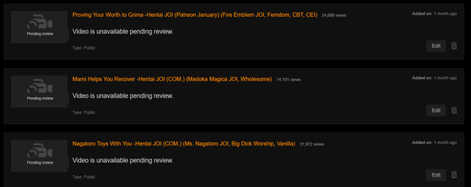 im so tired of this bullshit @Pornhub please fix your reporting system because this is just fucking annoying<a class="tags" href="/tag/pornhub">@pornhub</a><a href="/tag/valorantmasters"class="tags"><span>#valorantmasters</span></a>