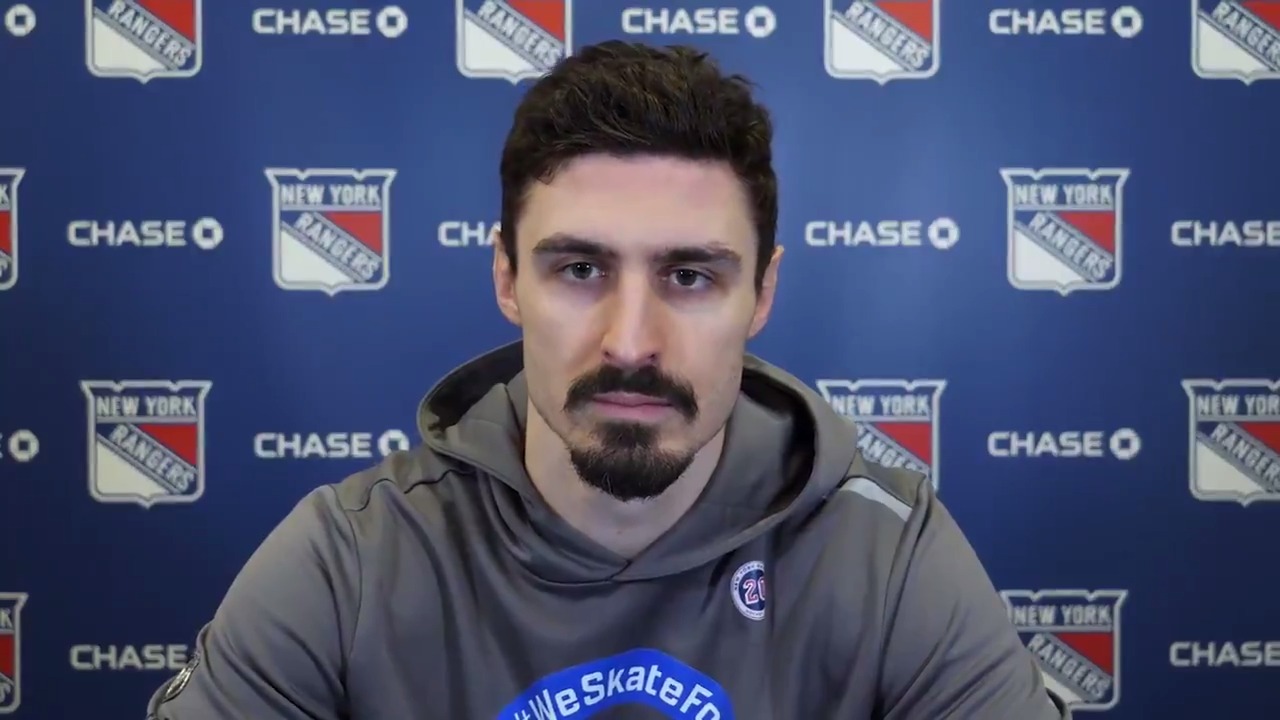 Rangers Report on X: Chris Kreider smiling…Kreider krinkles