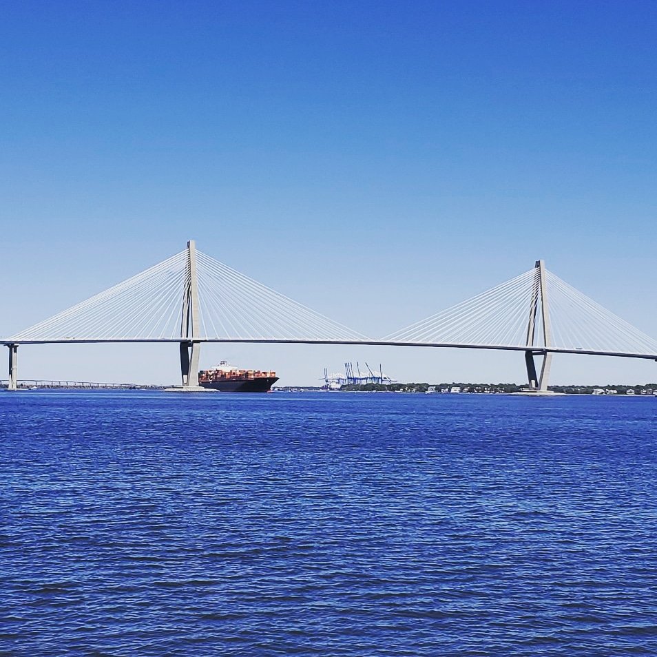 Never a dull moment in the Charleston harbor (especially aboard a SpiritLine Harbor Tour)! We're preparing for a safe &amp; fun 2021 season at SpiritLine Cruises. Stay updated Facebook, Instagram &amp; TikTok or spiritlinecruises.com #spiritlinecruises #travelplans #chs #spring2021