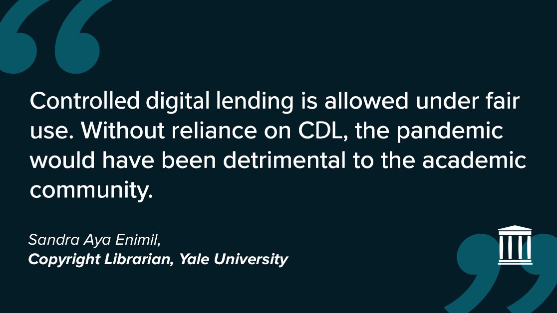 internetarchive's tweet image. Digital books are a lifeline for so many scholars, readers and families during the pandemic. Without fair use, libraries wouldn&apos;t be able to digitize and lend their collections. Find out more: archive.org/details/mythbu… #FairUseWeek #EmpoweringLibraries #COVID19 @FairUseWeek