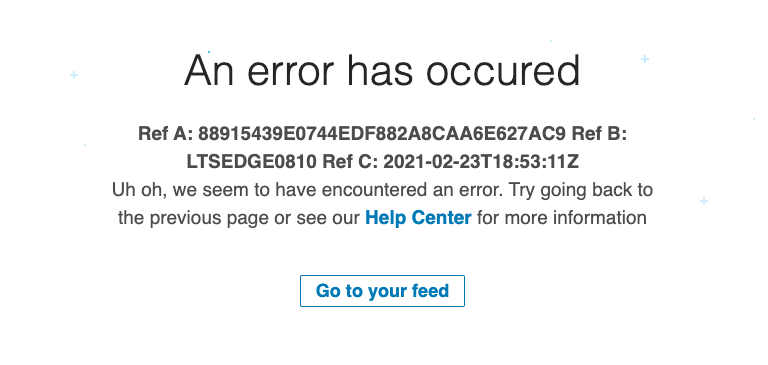 SunnyGillSG's tweet photo. Is anyone having trouble accessing #LinkedIn right now?
@LinkedIn @LinkedInHelp #LinkedInDown #SocialMedia #LinkedInNotWorking https://t.co/OOGaL1Kxjt