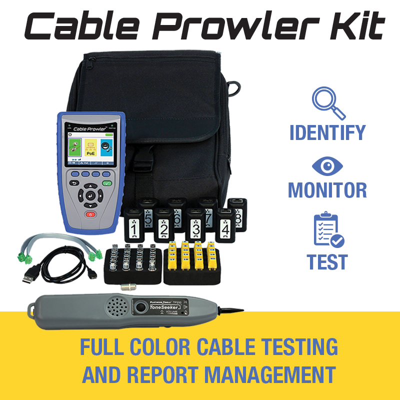 💯 Full Color Testing and Report Management with the Cable Prowler™! Click here for details. ow.ly/BeWo50DHXxE