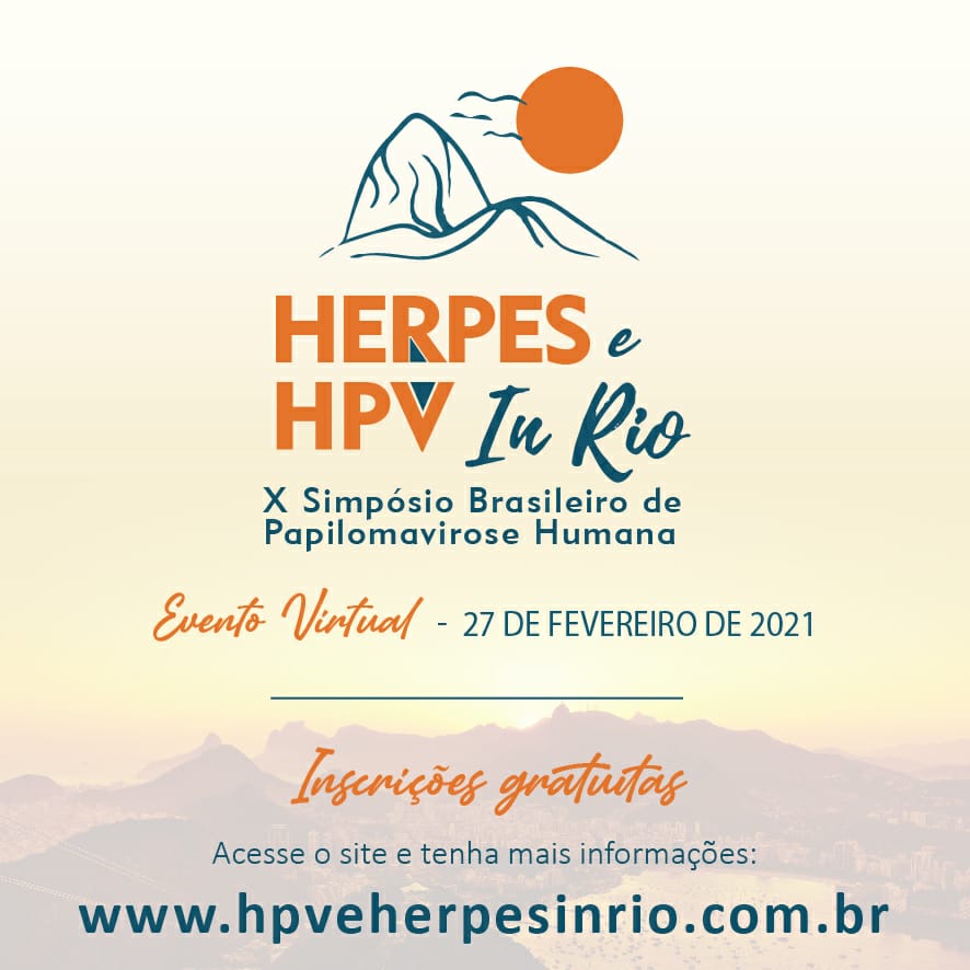 UFFDST's tweet image. E a vida não é só COVID-19
Estamos de volta. Agora é
*Herpes In Rio e HPV In Rio*
sábado, 27 de fevereiro de 2021.
    *INSCRIÇÕES GRÁTIS* 
hpveherpesinrio.com.br*