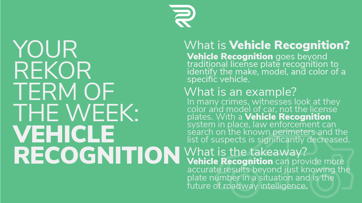 RekorSystems's tweet image. What is the difference between #VehicleRecognition vs #LicensePlateRecogniton? Check out the differences below👇