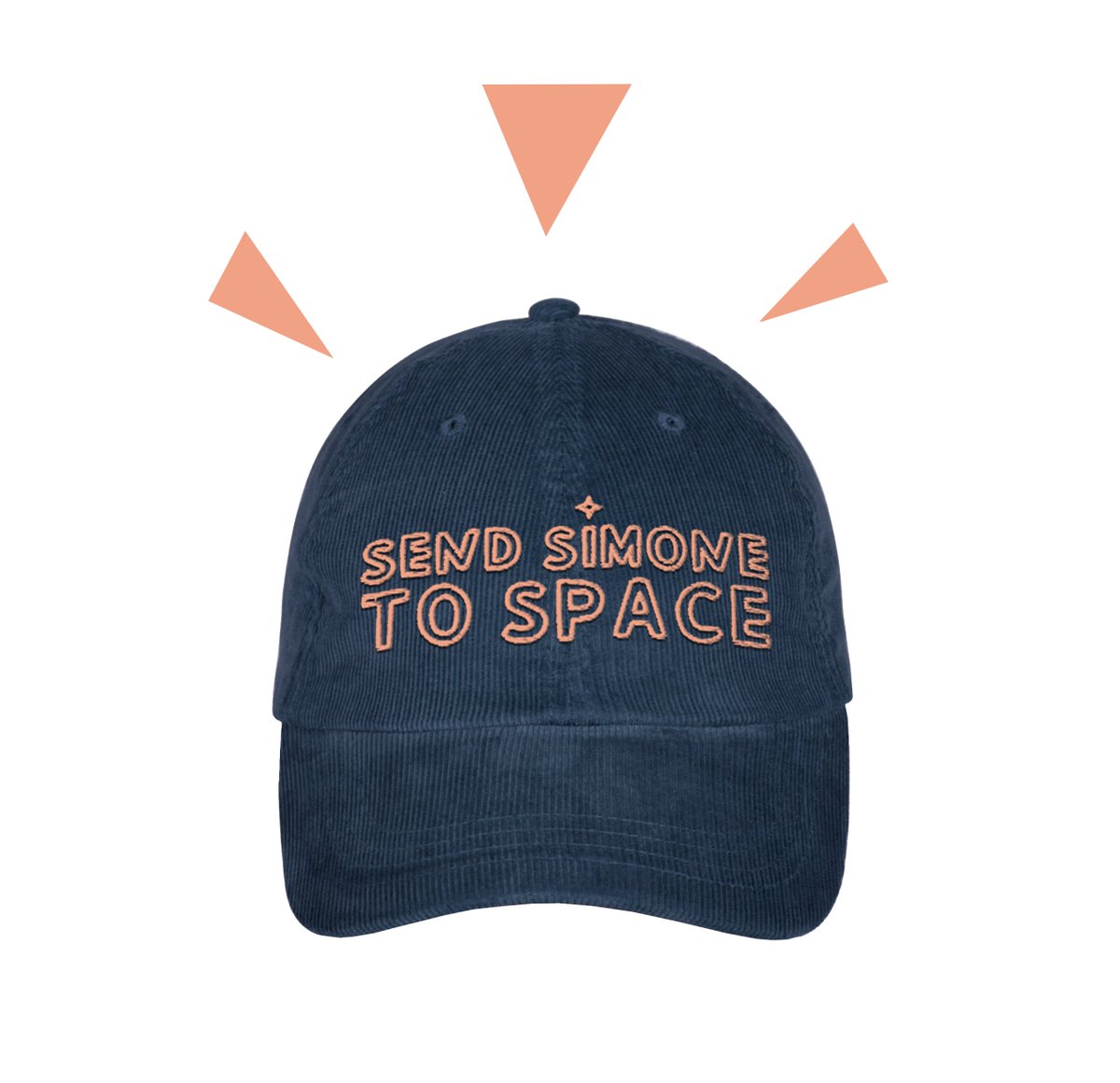 SimoneGiertz's tweet photo. We even have hats! All proceeds go to @StJude so you can do some good while also getting an oddly specific hat. Wow. https://t.co/SvPEQzpLAa https://t.co/DV7W8pCD3T