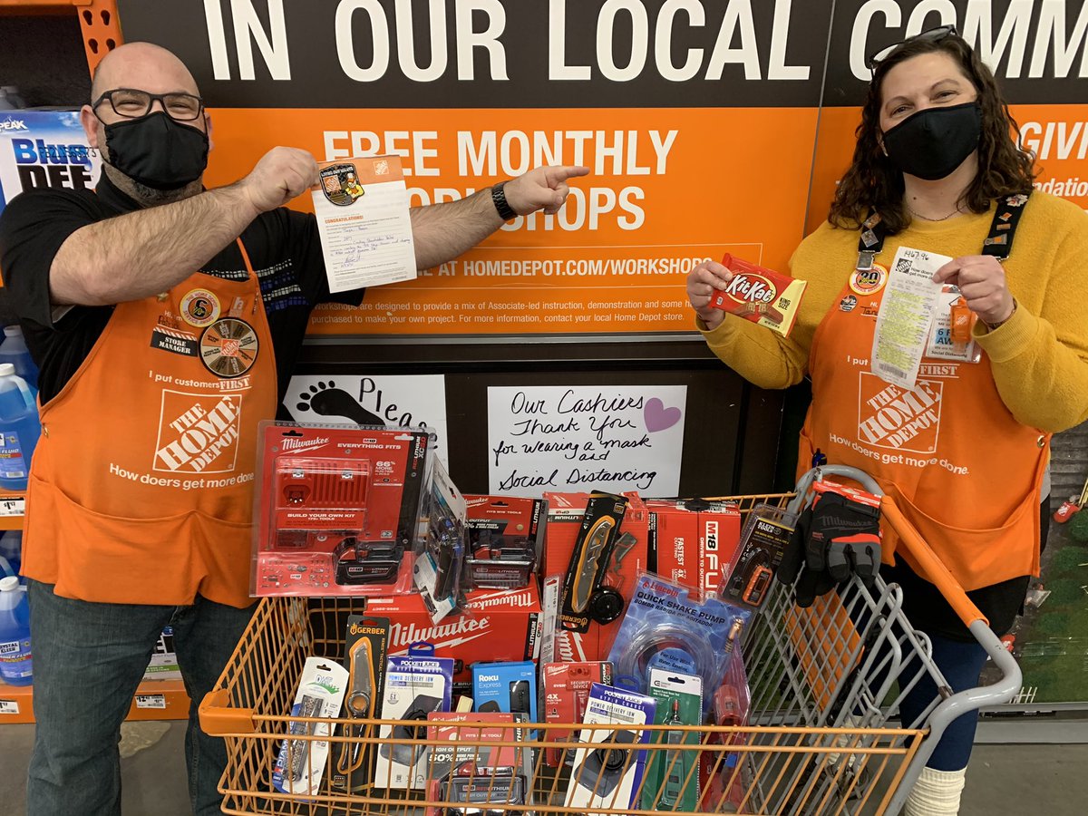 Tanya had two large recoveries today totaling over $1700!  Awesome job Tanya!  Keep up the great work!  #THD2817 #NOTTODAY @DepotHawkins <a href="/HanzlikJoe/">Joe Hanzlik</a> <a href="/rymoflan/">Ryan Flanagan</a> <a href="/CampSweenScott/">Scott Sweeney</a> @KevinMasseyTHD
