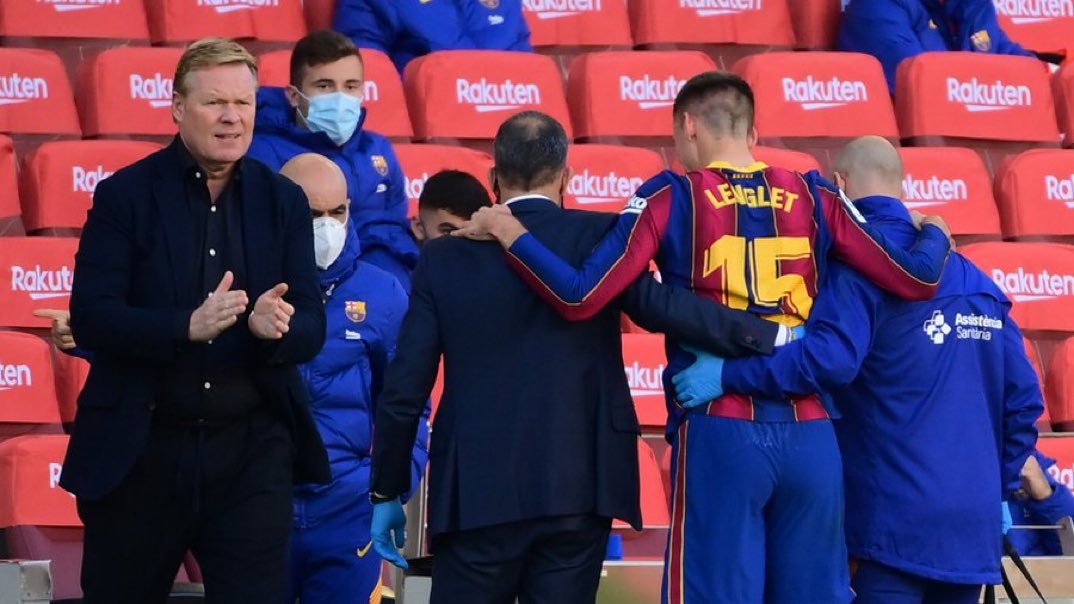 #Deportes El entrenador del FC Barcelona Ronald Koeman explicó este martes que