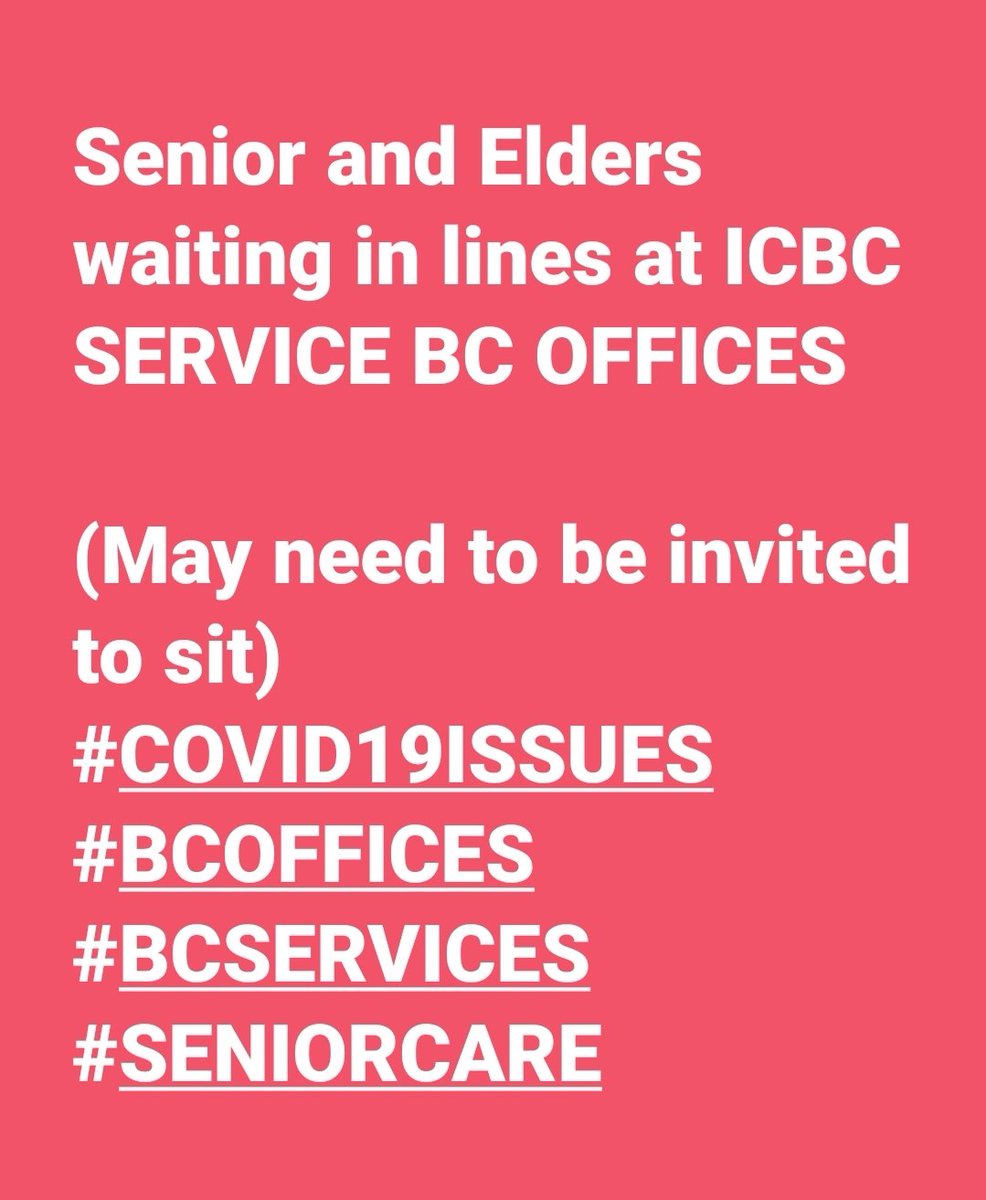 Aronjitlageri's tweet photo. Courtesy, care and compassion need to be brought back. #SeniorsFirst #seniorcare #provinceofbc #cityofsurrey #icbc #Bcservices #ministerofcitizenservices https://t.co/OsMulo47Ex