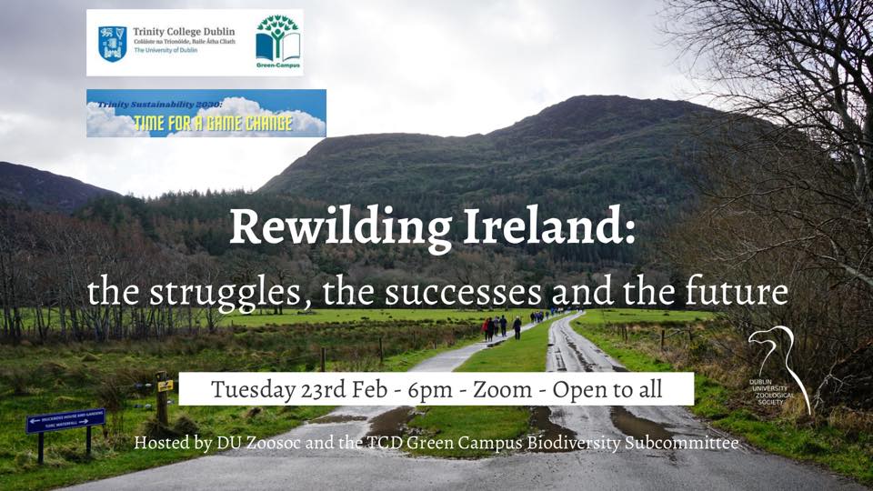 Three really interesting perspectives of rewilding hosted by <a href="/ZooSoc/">DU ZooSoc</a> - sometimes you can do nothing, sometimes you have to restore species, other times you have to restore function. And it's not usually possible to get back to the "original" ecological state...