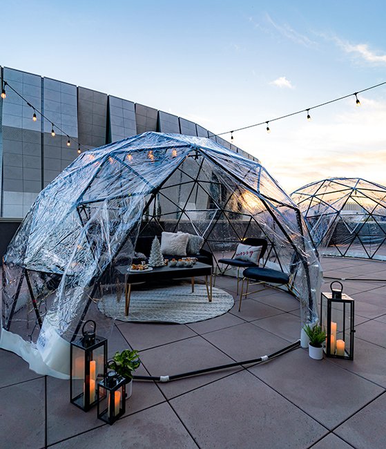 blackpinehomes's tweet photo. Can you say D A T E  N I G H T 🍷

Enjoy craft cocktails and shareable apps in your own private igloo at #KimptonSawyer Hotel.

Just eight minutes away when you live at Crocker Village. https://t.co/tb6H1ORx6g