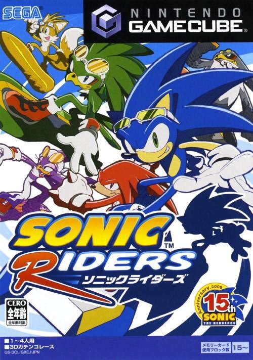 Maratona Sonic: Sonic Riders (Game Cube, PlayStation 2, Xbox, Windows)