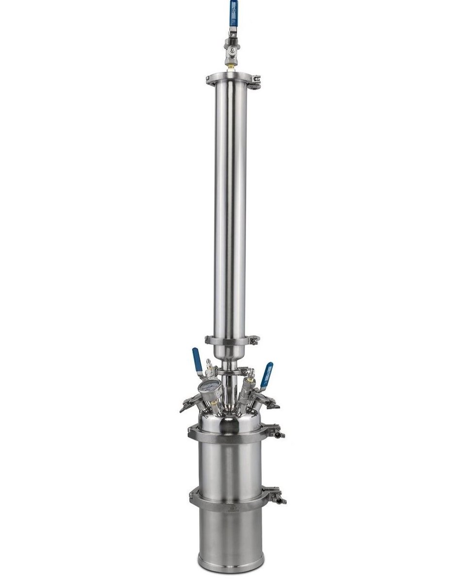LanphanTrade's tweet photo. 1lb Top filled closed loop extractor⁠

⁠
⁠
#extracts #extractors #concentrates #closedloop #closedloopsystem #closedloopextractor #labequipment #shortpath #shortpathdistillation #distillation #chemistry #extractionlab #cannabisculture #terpenes #freshfrozen #lanphan #thc #cbd https://t.co/5aeUM208IK