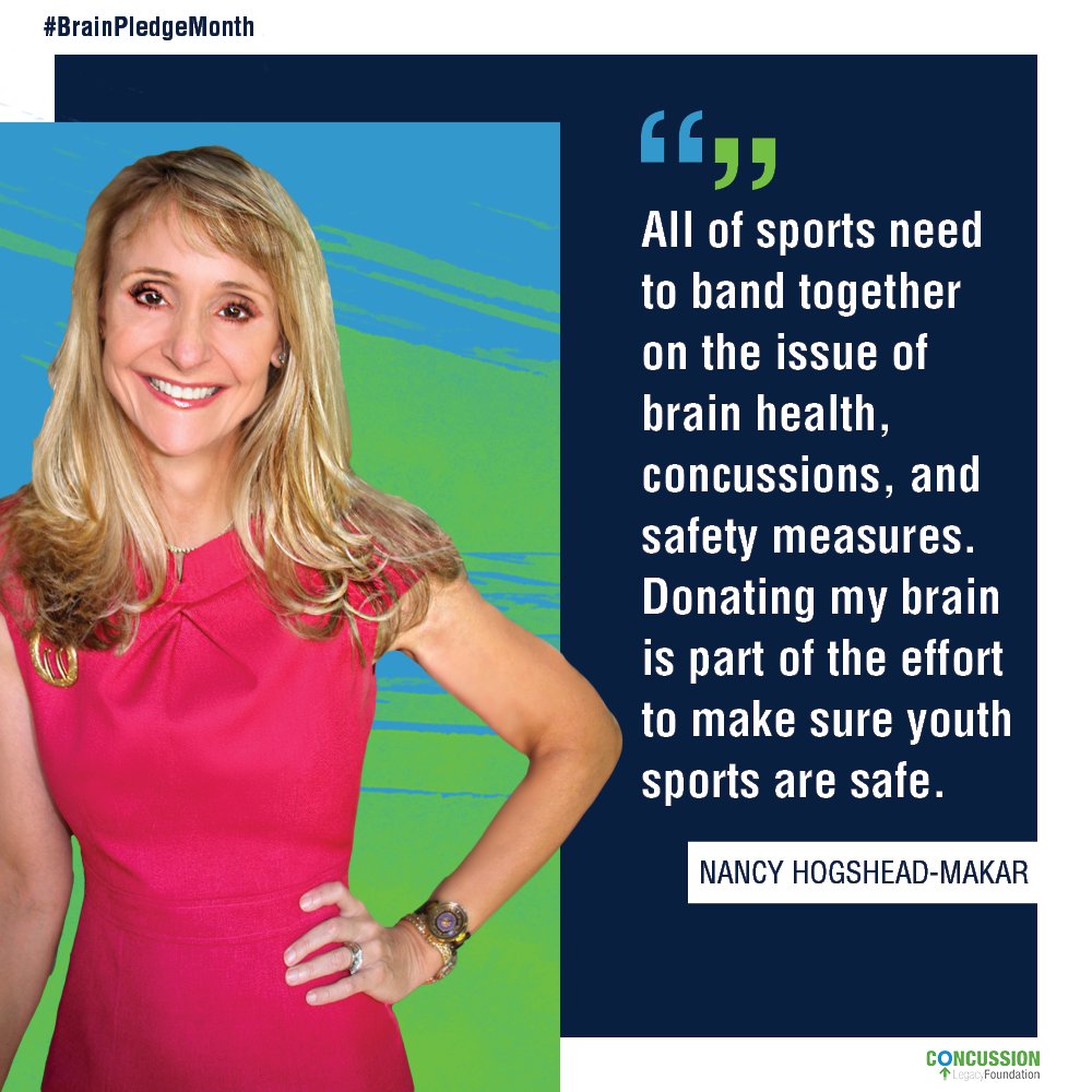 ConcussionCTEfn's tweet photo. For 3x Olympic gold medalist @Hogshead3Au, pledging her brain is an extension of her commitment to protect youth athletes. 

Your brain pledge helps us create Smarter Sports and Safer Kids. Join the movement this #BrainPledgeMonth at https://t.co/lsRlz7nTkC. https://t.co/VuU8LqiToF
