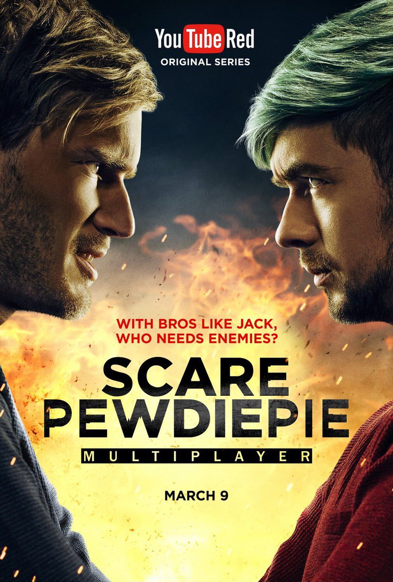 ashtropie's tweet photo. omg guys scare pewdiepie is coming out march 9, 2021 😳 https://t.co/M9FdZHNbBd