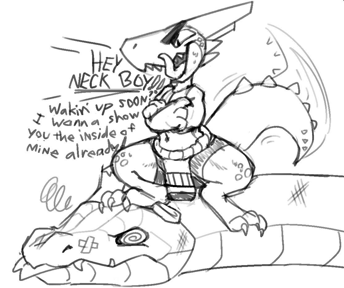 next wg drive part might take a few days to complete, so here is some vore kobold...