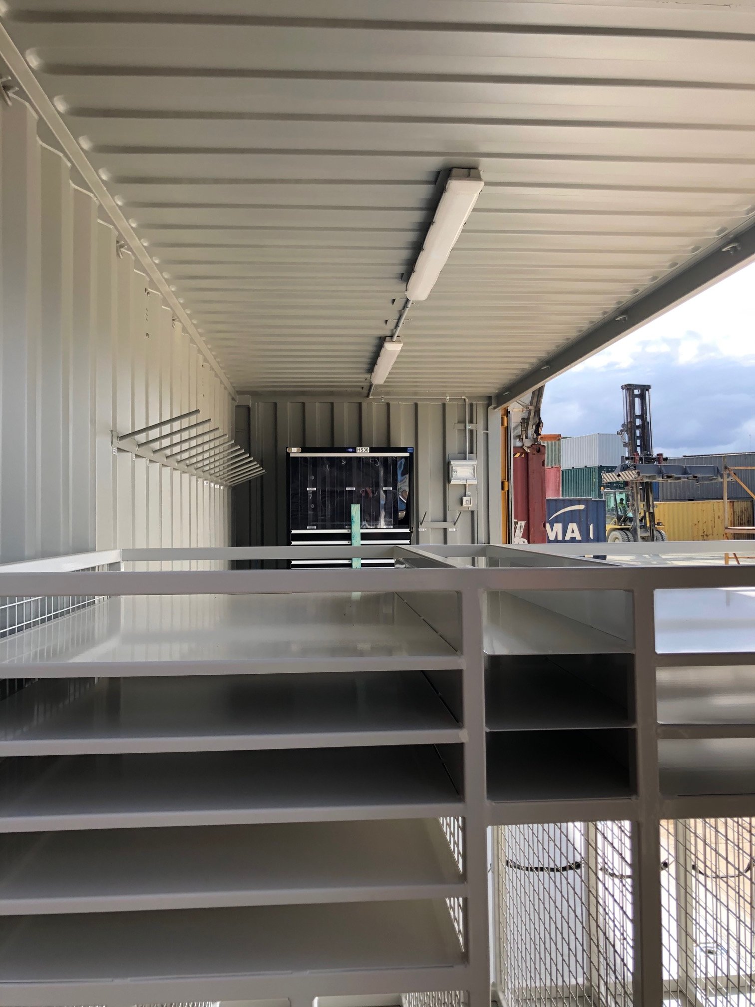 Shipping Container Racking & Shelving – Premier Shipping Containers