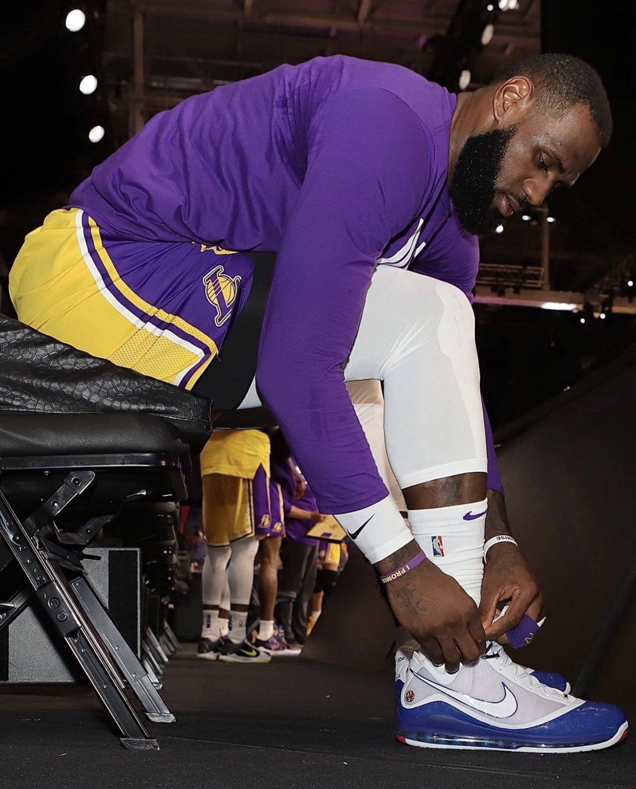 lebron dodgers shoes