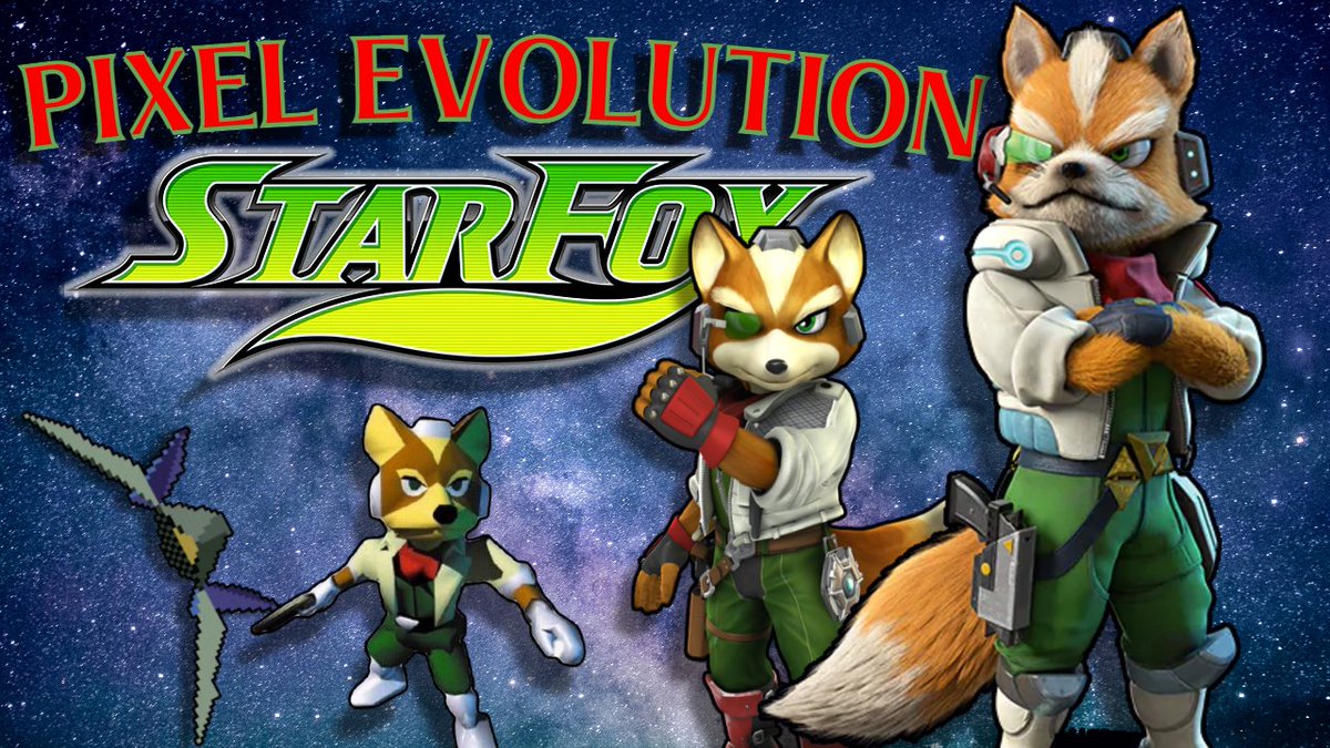 YTSquarePegs's tweet photo. Thursday #PixelEvolution #StarFox https://t.co/v3bQ17hBxT
