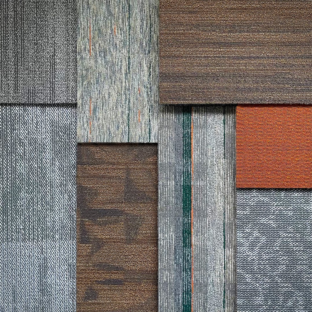 EFContract's tweet image. It&apos;s National (Carpet) Tile Day! We&apos;re celebrating with a pop of orange in this warm neutral palette. 

#efcontract #nationaltileday #modularcarpet #commercialinteriors
#workplacedesign #corporateinteriors #interiordesign #workplaceinteriors